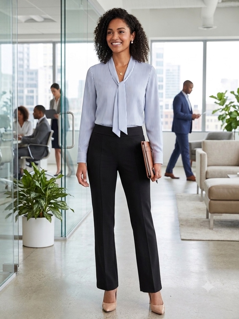 GAP Black Women's Boot-Cut Pants